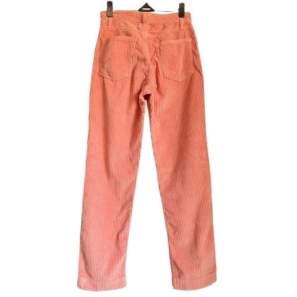 GRLFRND Helena High-Rise Clean Crop Corduroy Jean in Last Rose size 23 - Picture 7 of 9